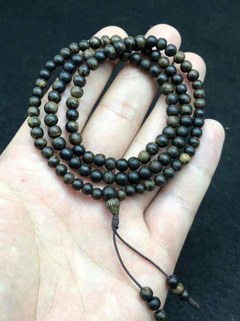 本物見逃すな！ダラガン虎斑沈香手串 沈香木 伽羅 聞香