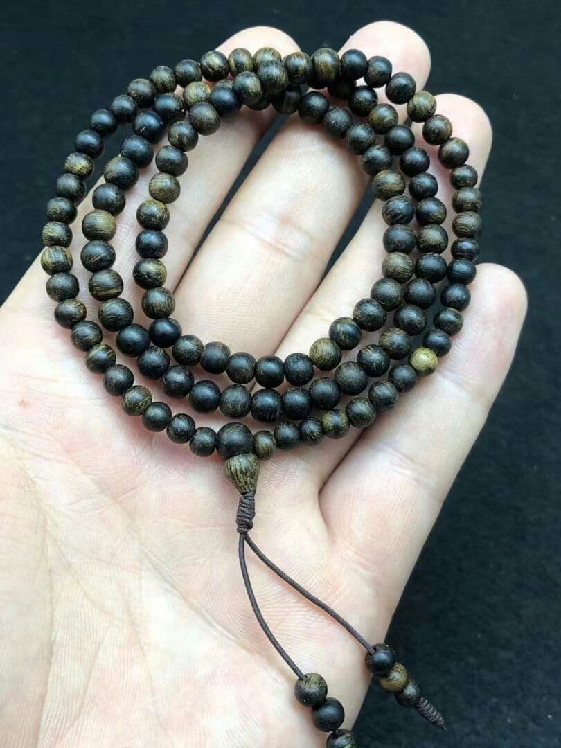 本物見逃すな！ダラガン虎斑沈香手串 沈香木 伽羅 聞香