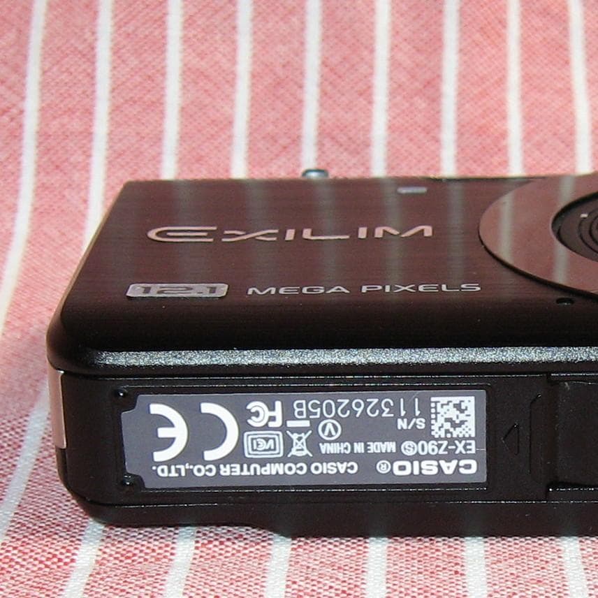 作例有　動作OK　SDカード付　純正セット カシオ EXILIM EX-Z90