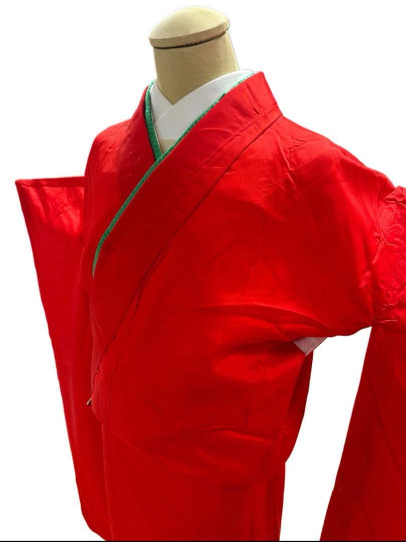 【華やかな色打掛と赤掛下の豪華２点セット】