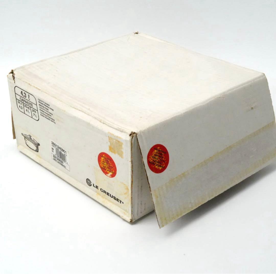 【新品】LE CREUSET　ココット ロンド オレンジ　24cm