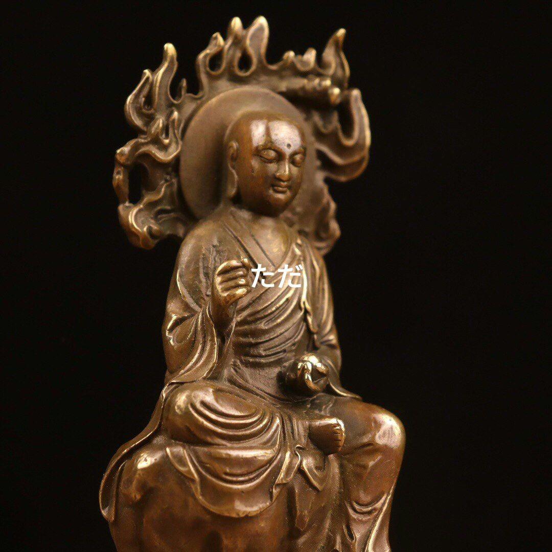 地蔵 菩薩 観音 銅製 仏像 彫刻 置物 開運 風水