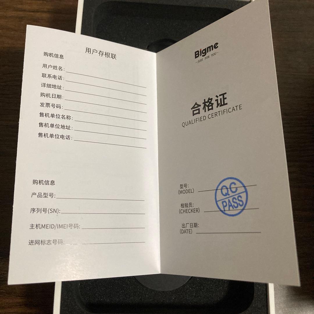 スマートフォン本体 Bigme HiBreak Pro