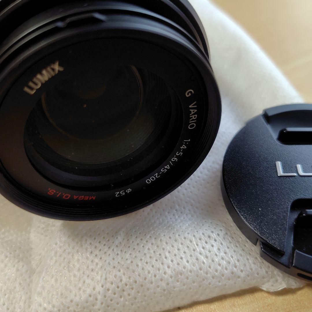 【美品】 LUMIX H-FS045200 45-200mm ズームレンズ