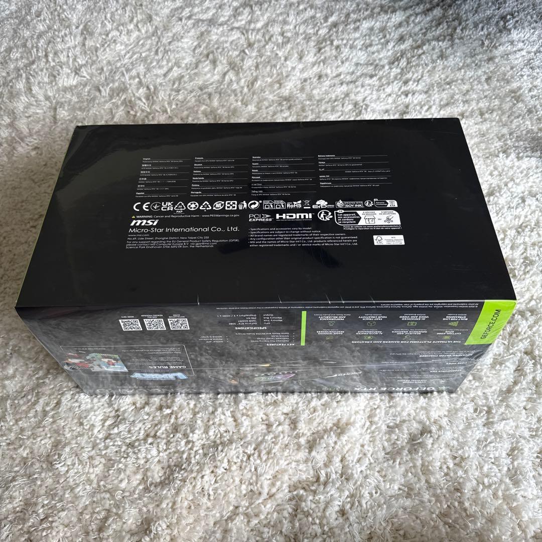未開封 GEFORCE RTX 5080