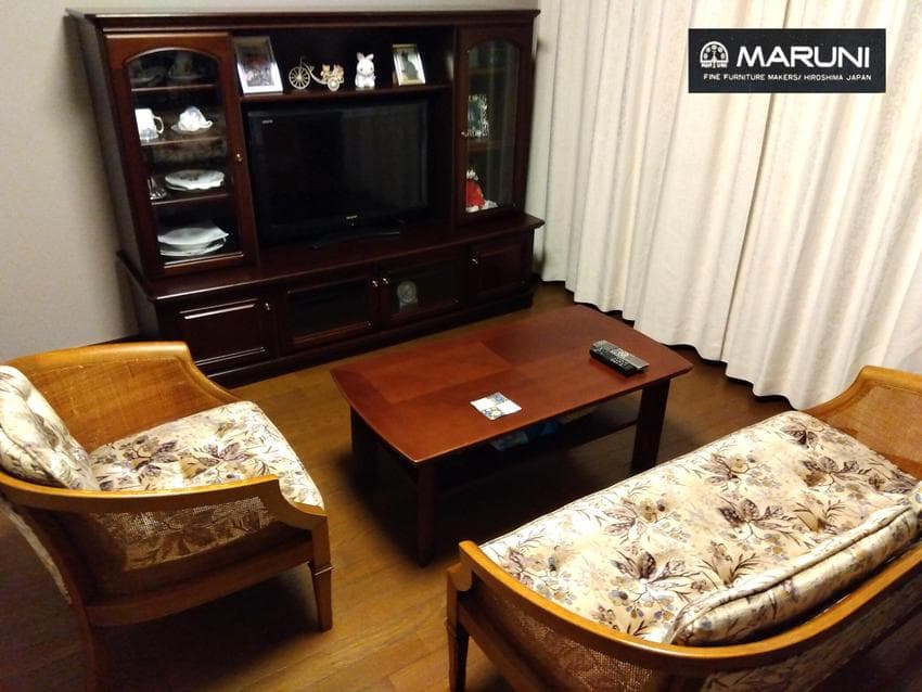 マルニ木工 Maruni ソファ 地中海シリーズ 二人掛け 美品 横幅133cm