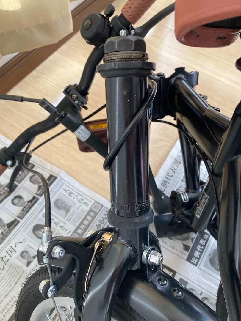 Gallivant マットブラック折りたたみ自転車