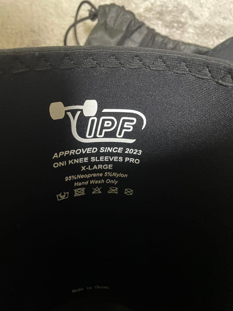 【S級品】ONI ニースリーブPRO IPF公認 鬼プロ