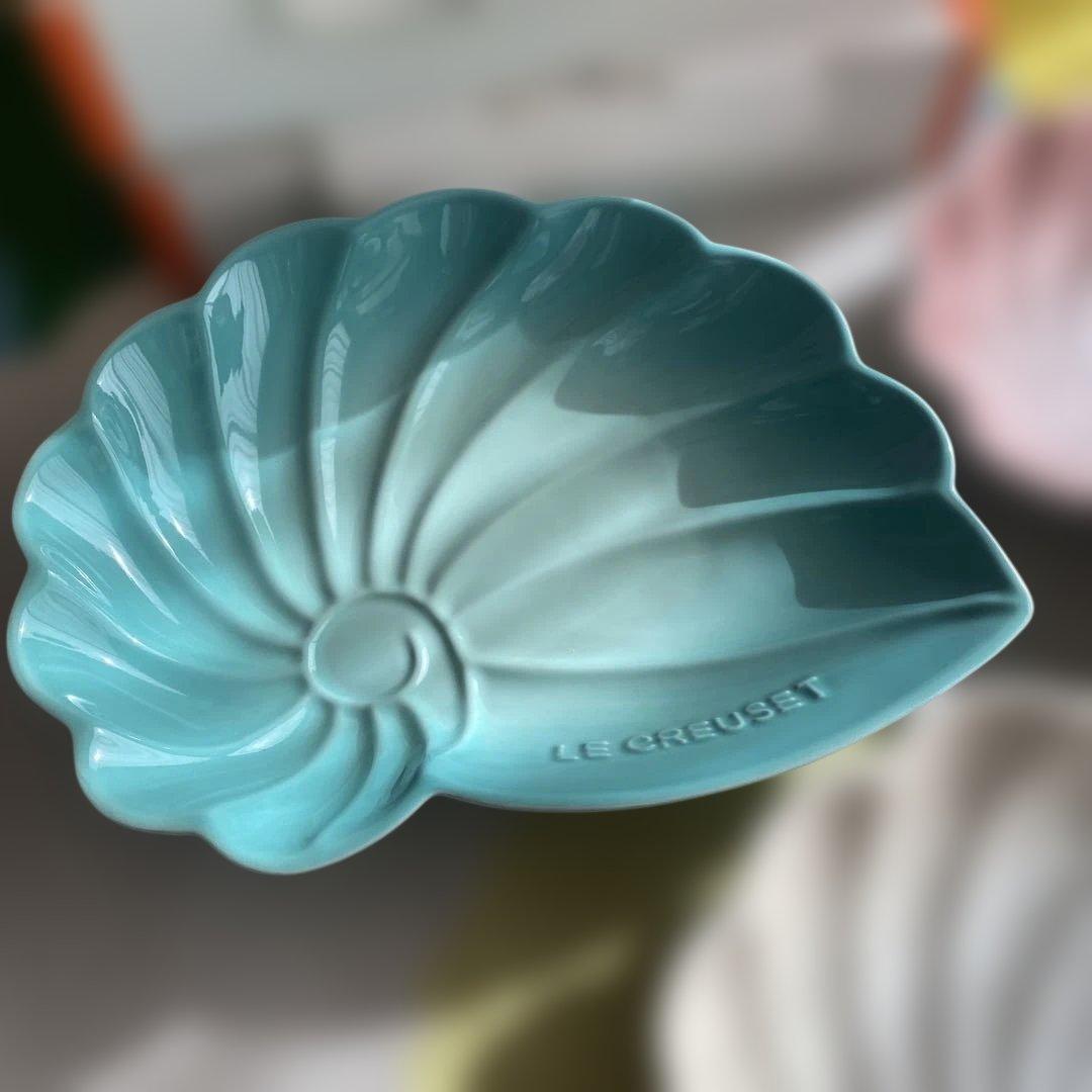 ル・クルーゼ　ミディアムシェルディッシュ3枚