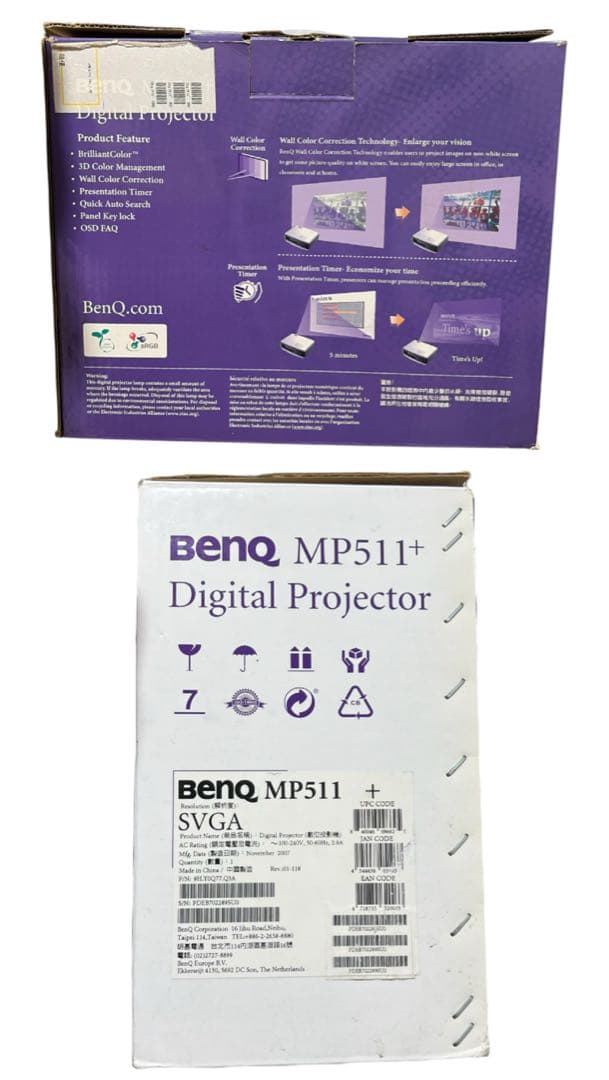 MP511+ デジタルプロジェクタ BenQ