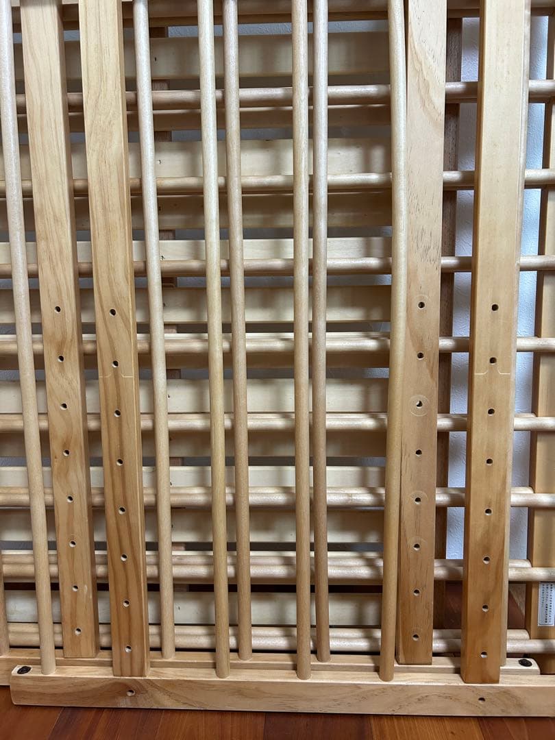 ファルスカベッドサイドベッド03 ナチュラル125長さ x 75幅 x 90高さ