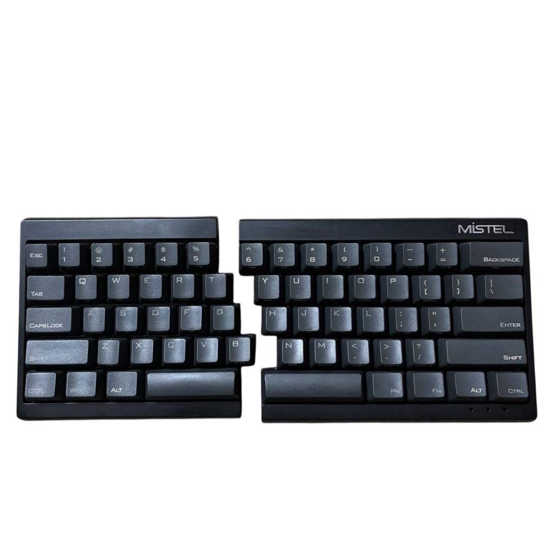 MiSTEL MD600 分割キーボード 青軸 英字 ミステル バロッコ