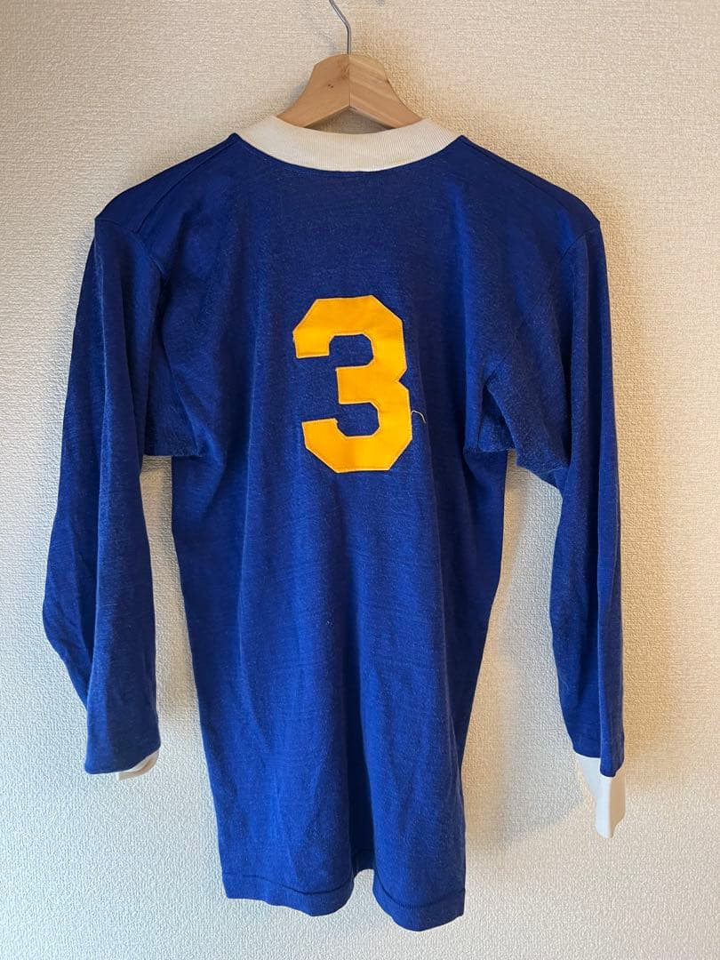 60's？Athletic Wear MASONフットボール Vネックシャツ