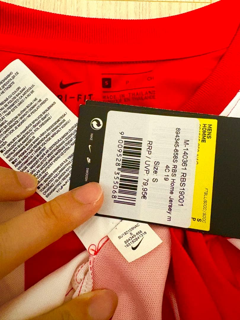 【新品タグ付き】ザルツブルク2019/20 ハーランド ホームユニフォーム