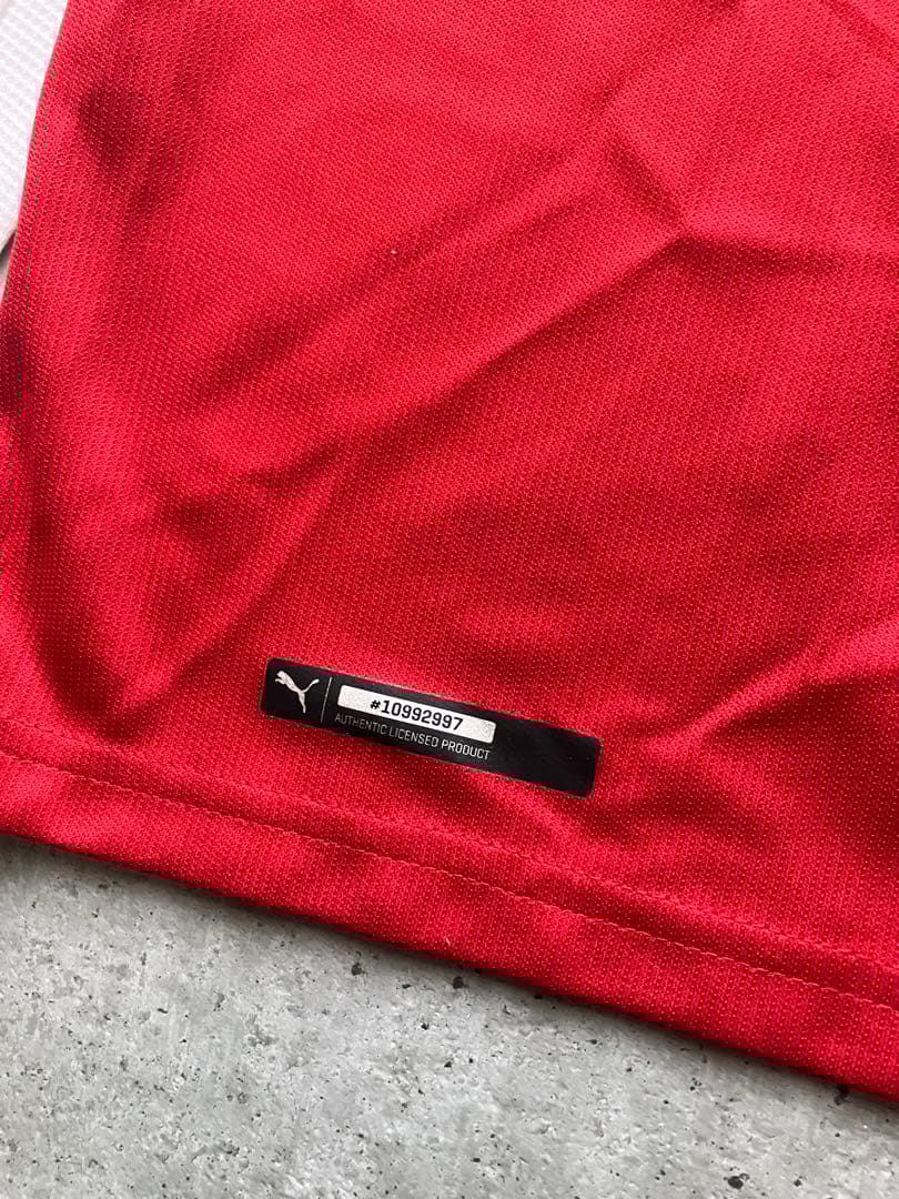 16-17 メストエジル　アーセナル　プーマ　長袖ホームユニフォーム