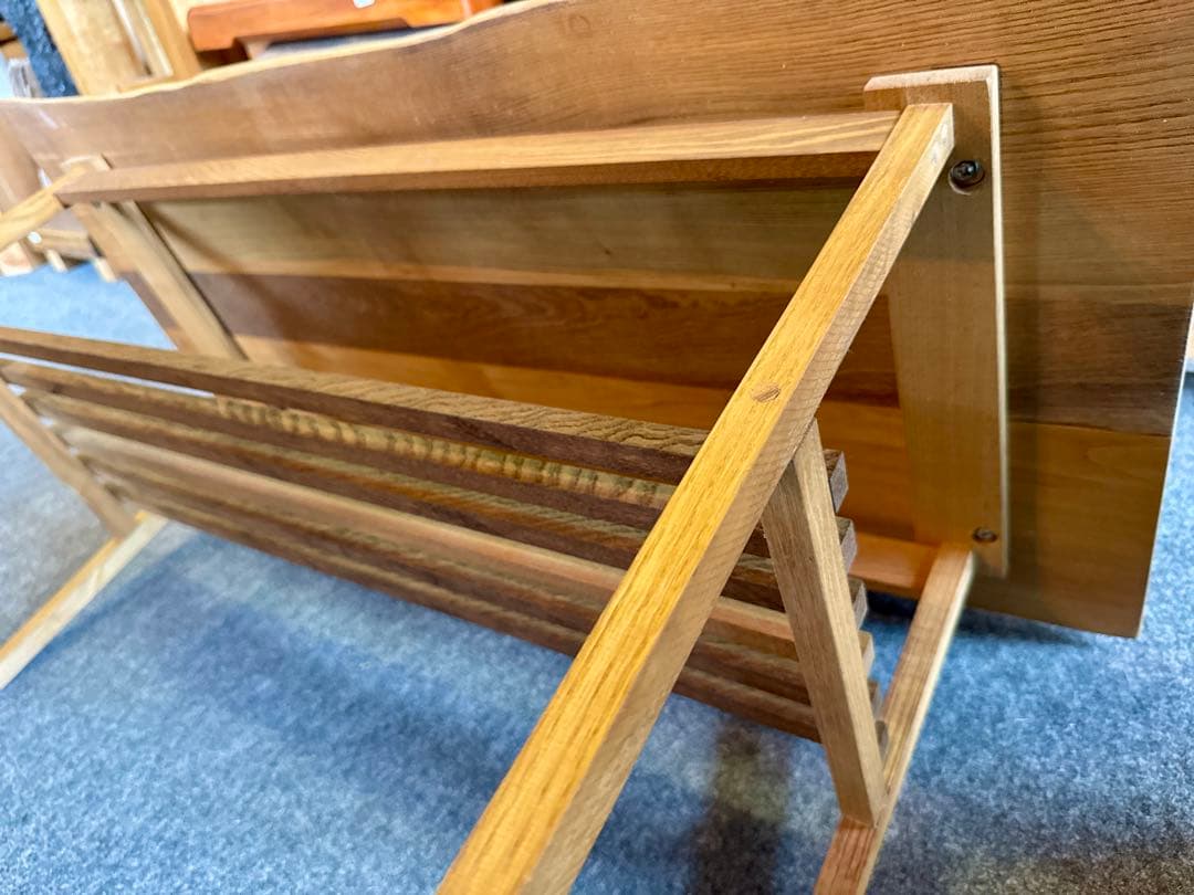 【98cm×47cm】ローテーブル　天板　塗装込 センターテーブル　栗材