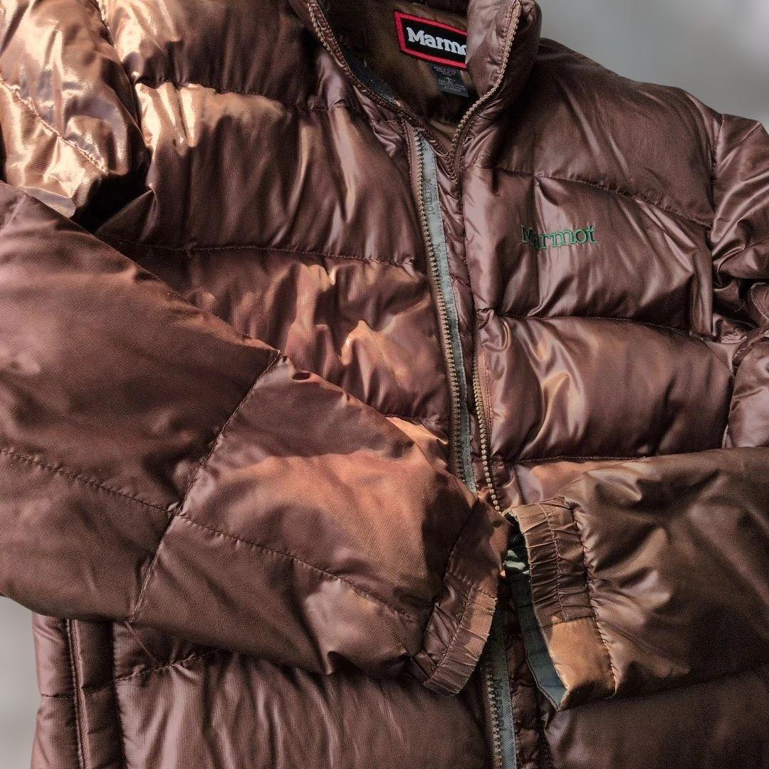Marmot Down Jacket ブラウンダウンジャケットL