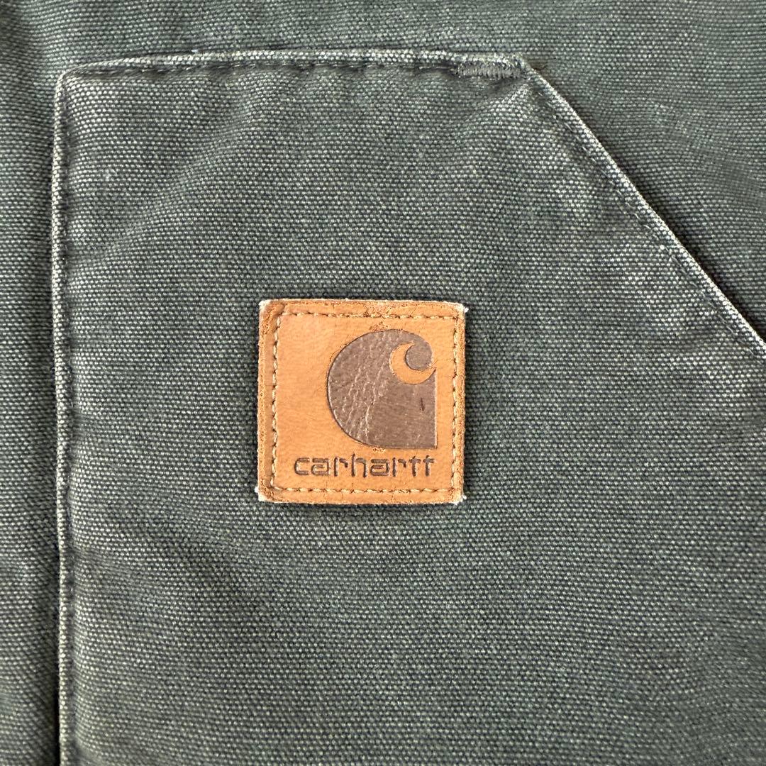 アルフ０８０６様 カーハート【L】 00s USA製 ダックベスト モスグリーン