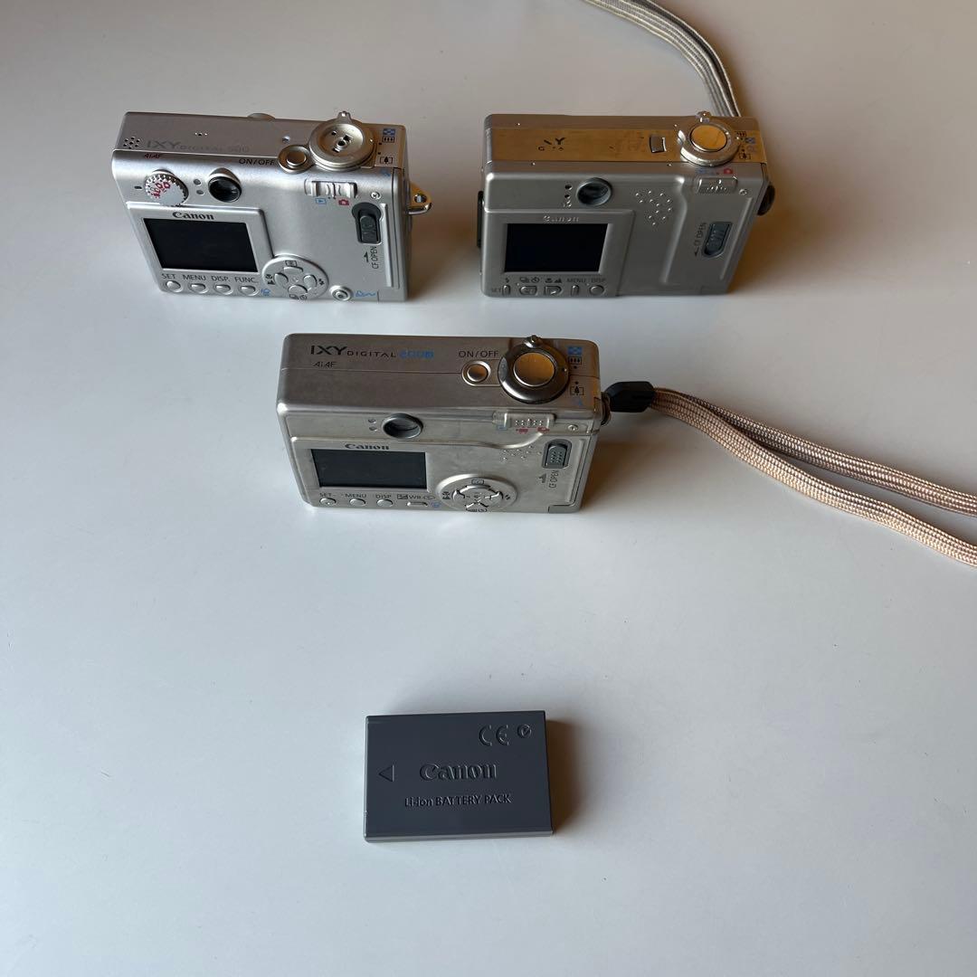 canon コンパクトカメラ　pc1084 pc1022 pc1001３台セット