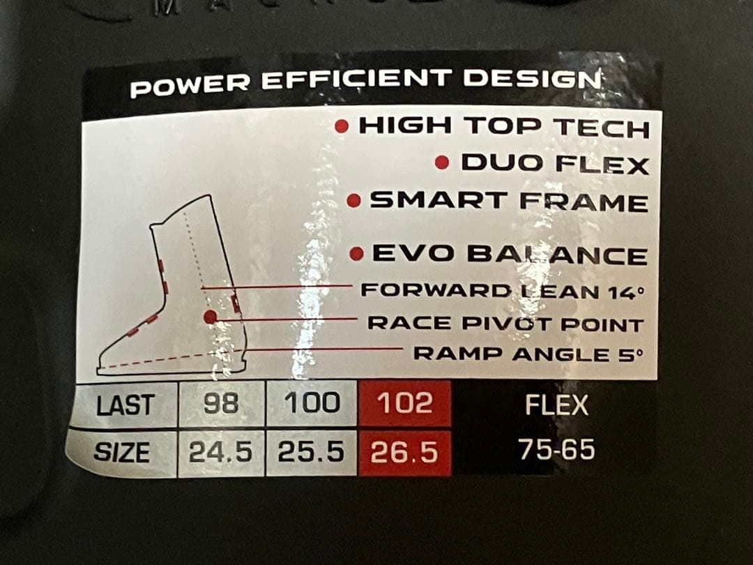 HEAD EDGE 75 スキーブーツ 23.0~23.5 新品　値下げ中