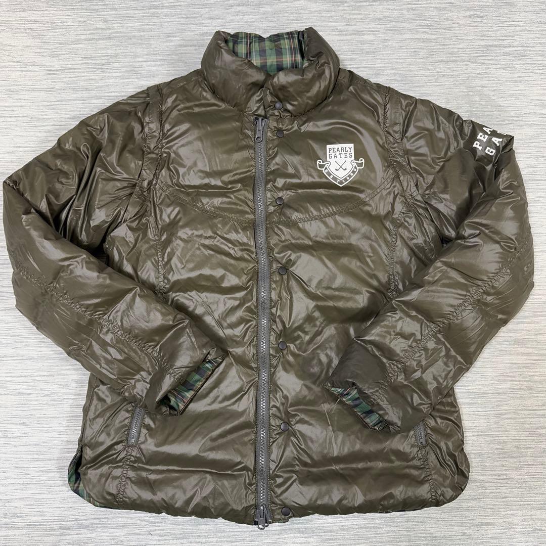 美品　PEARLEY GATES パーリーゲイツ　2WAY リバーシブルダウン