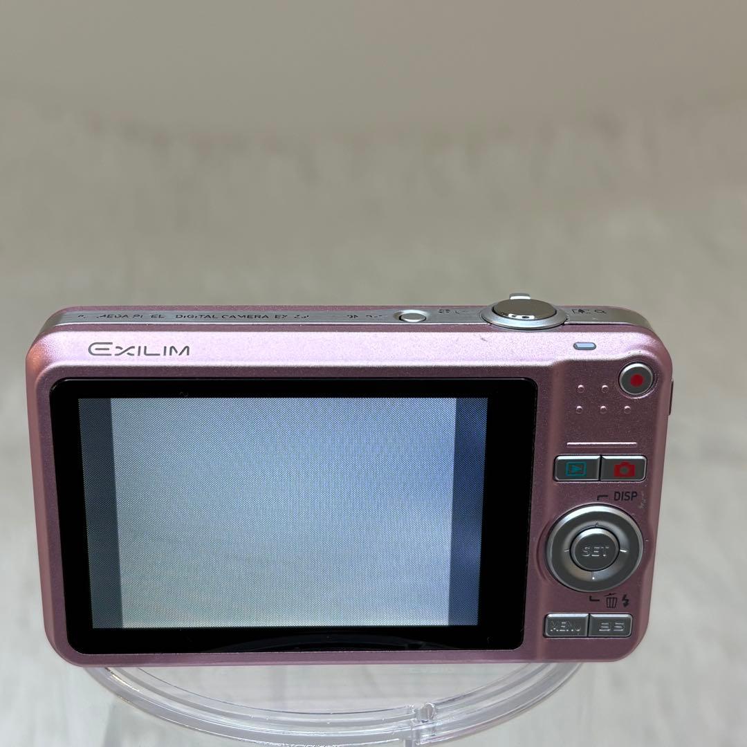 CASIO カメラ　エクシリム　EX-Z80 充電器　ピンク　コンデジ　動作品
