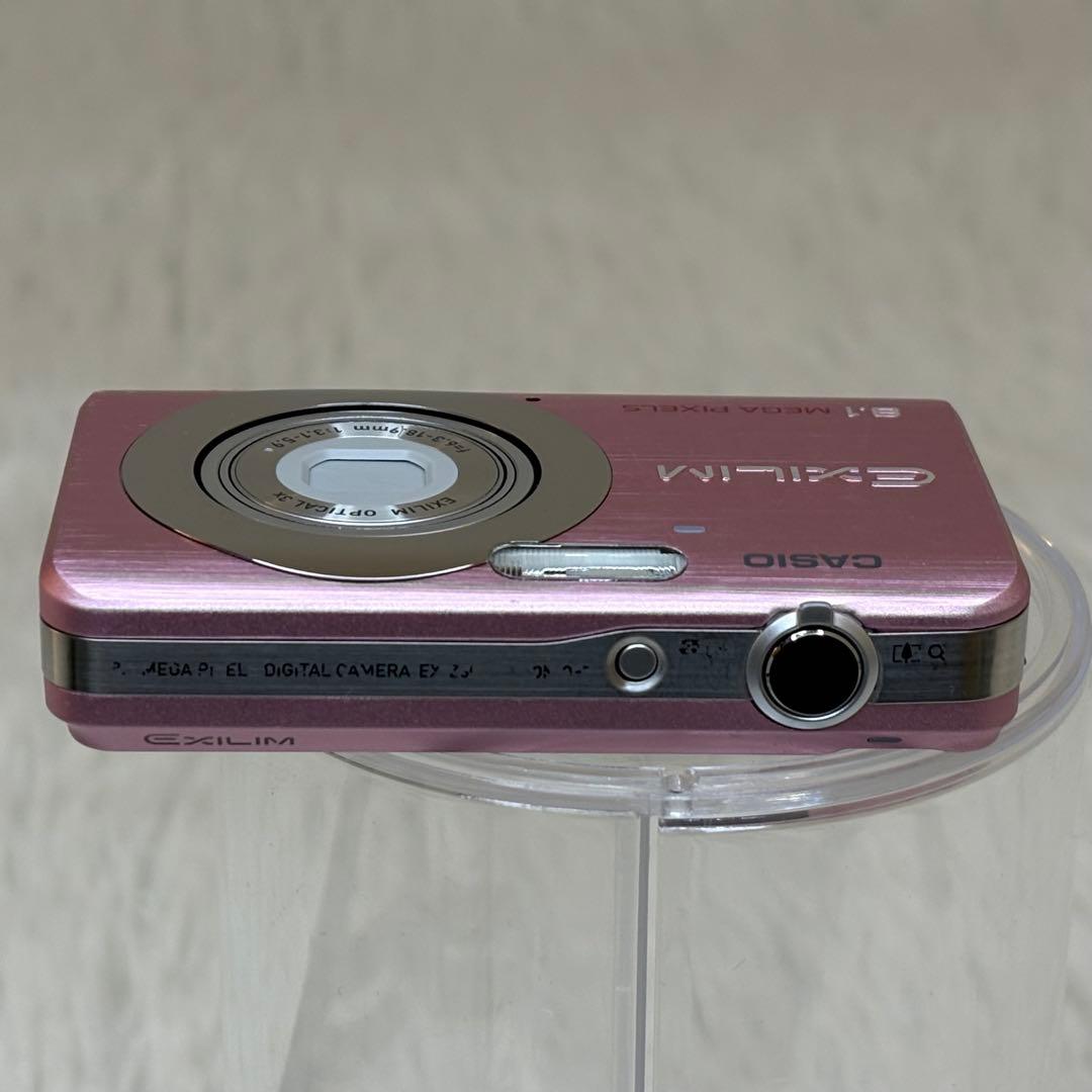 CASIO カメラ　エクシリム　EX-Z80 充電器　ピンク　コンデジ　動作品