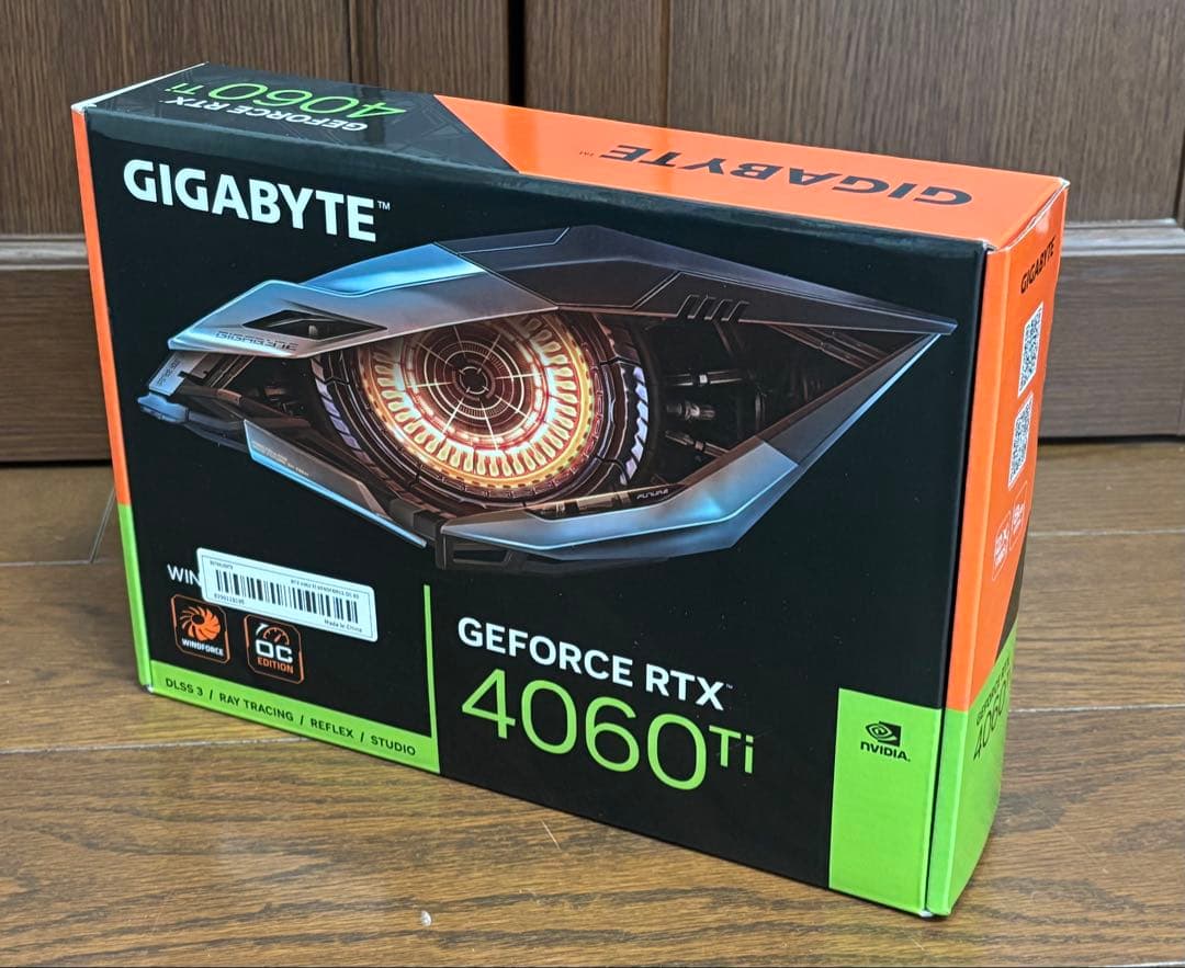即納 GIGABYTE GeForce RTX4060TI WINDFORCE
