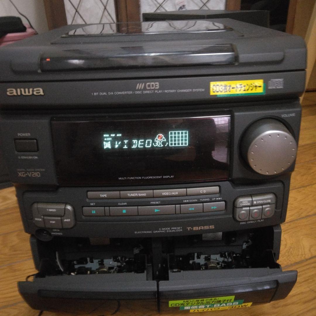 【希少・レア】aiwa アイワ XG-V210 デジタルオーディオシステム