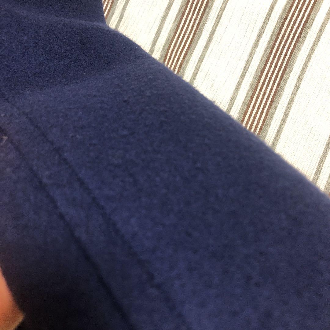 e*a様 新品　定価11万　ドゥロワー　ネイビー　コート