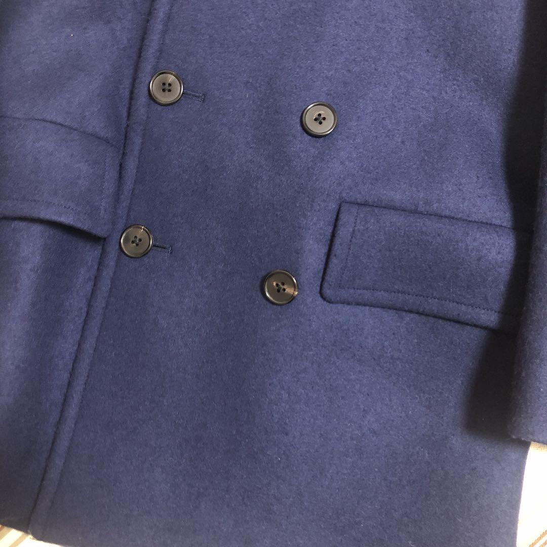 e*a様 新品　定価11万　ドゥロワー　ネイビー　コート
