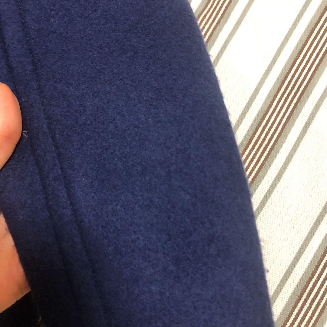 e*a様 新品　定価11万　ドゥロワー　ネイビー　コート