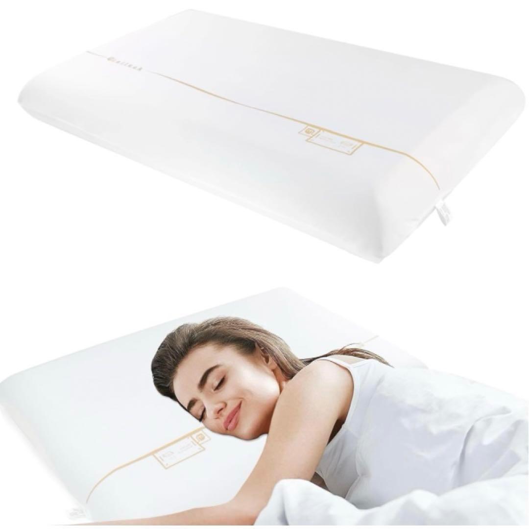 MINILUCK 低反発枕 冷却 枕 洗える カバー 通気性 メッシュ