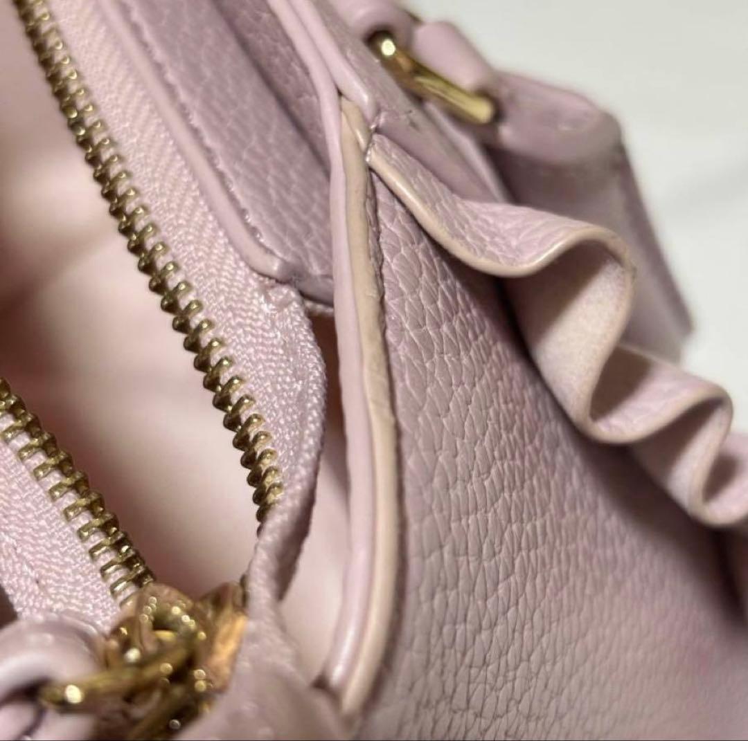 SAMANTHAVEGA サマンサベガ ビジューフラッター ミニ ピンク