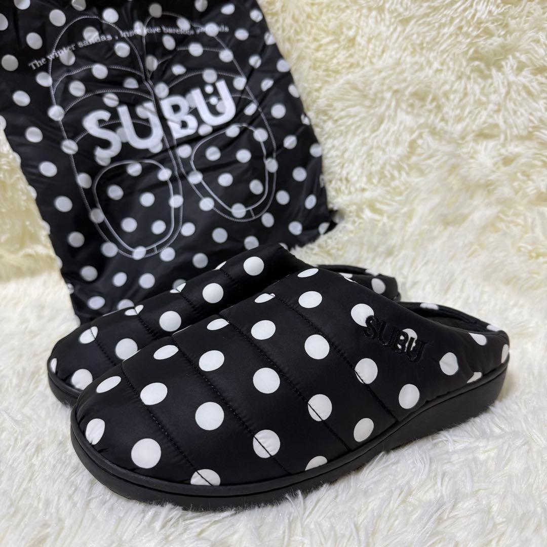 すぐ発送★IVE REI着用★SUBU スブ ドット サンダル スリッパ 正規品
