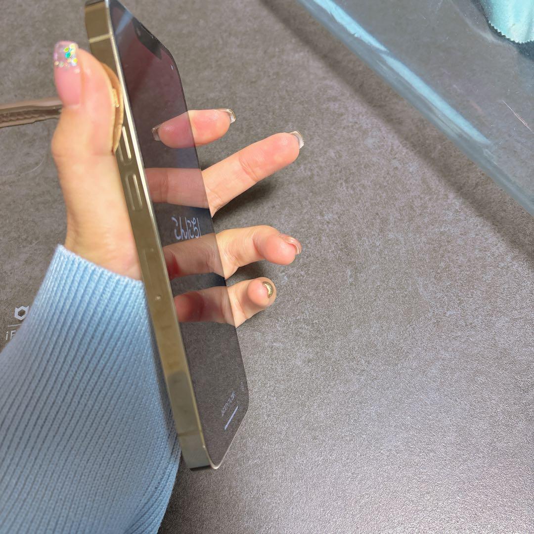 Apple iPhone 13 Pro ゴールド ケース付レンズカバー付箱等付き