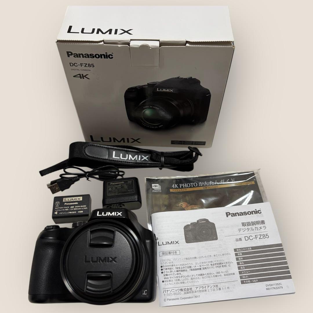 動作確認済　Panasonic LUMIX DC-FZ85 デジタルカメラ