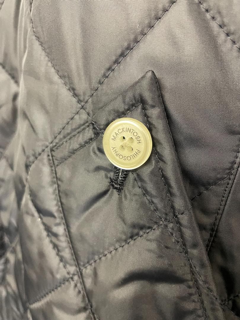 マッキントッシュ フィロソフィー ロングコート リバーシブル