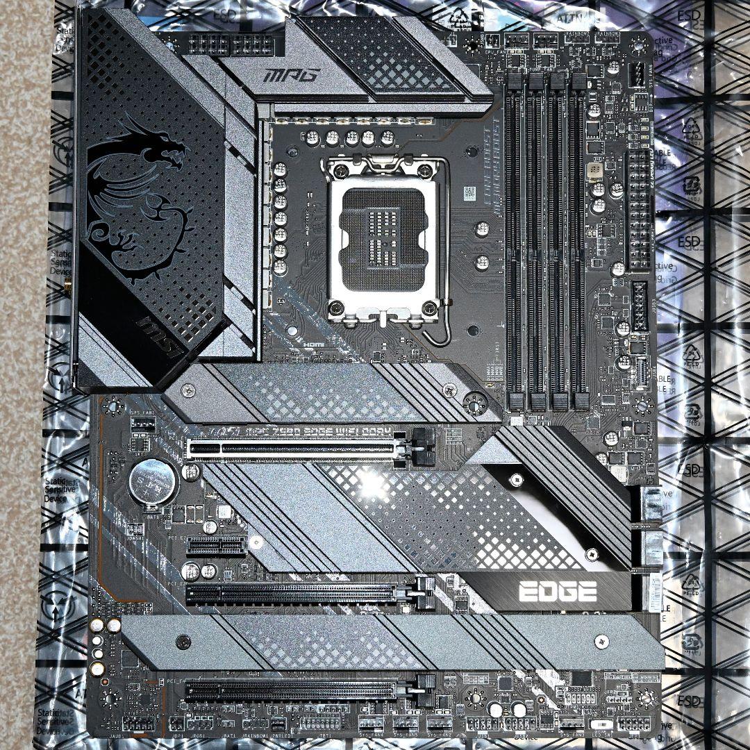 msi mpg z690 edge wifi ddr4 動作確認済み