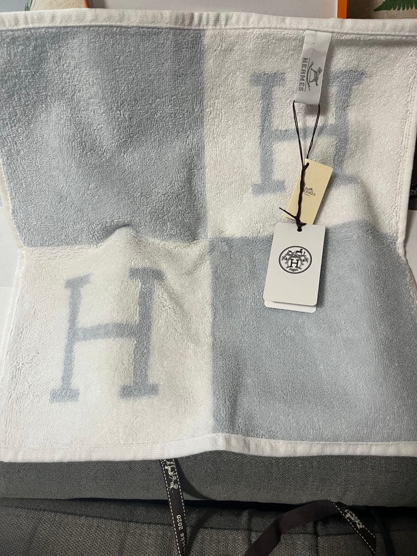 エルメス　ハンドタオル