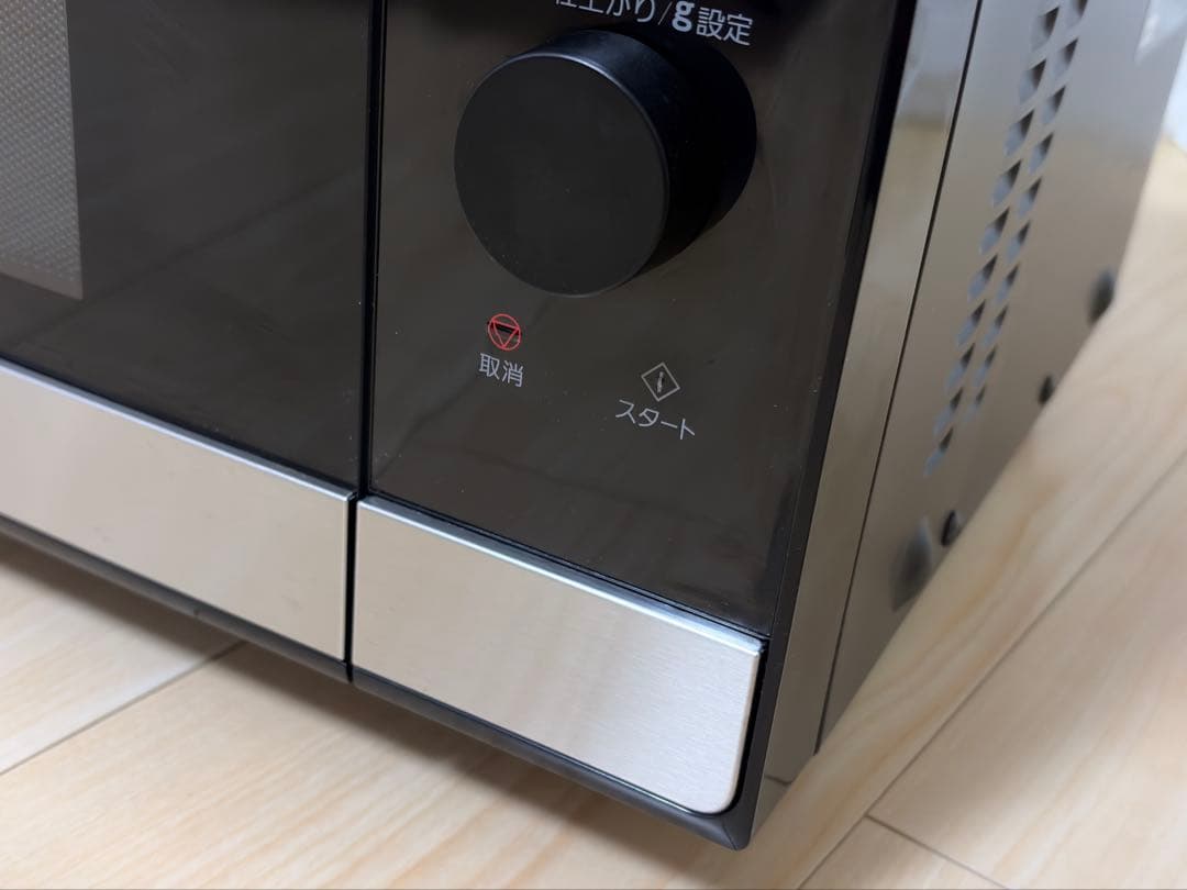 Panasonic 電子レンジ NE-FL222-Kブラック 2024年製