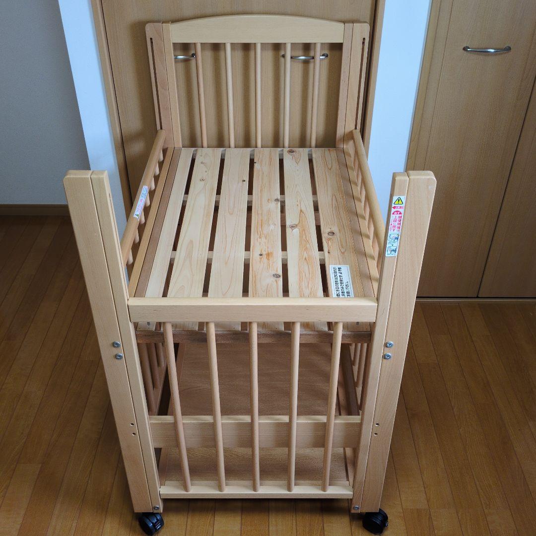 ベビーベッド サワベビー ハイタイプ　トリプルスライド 国産