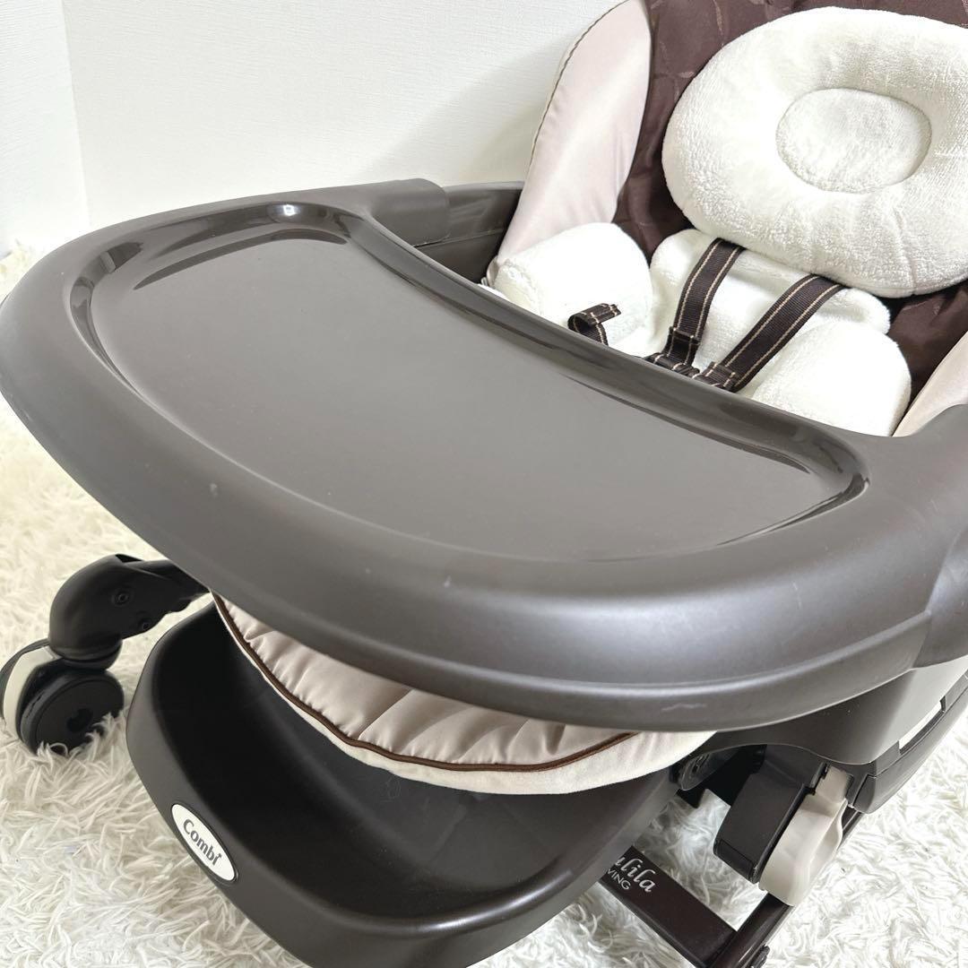 【美品】　Combi ネムリラ AT BEDi 電動　コンビ スイングチェア