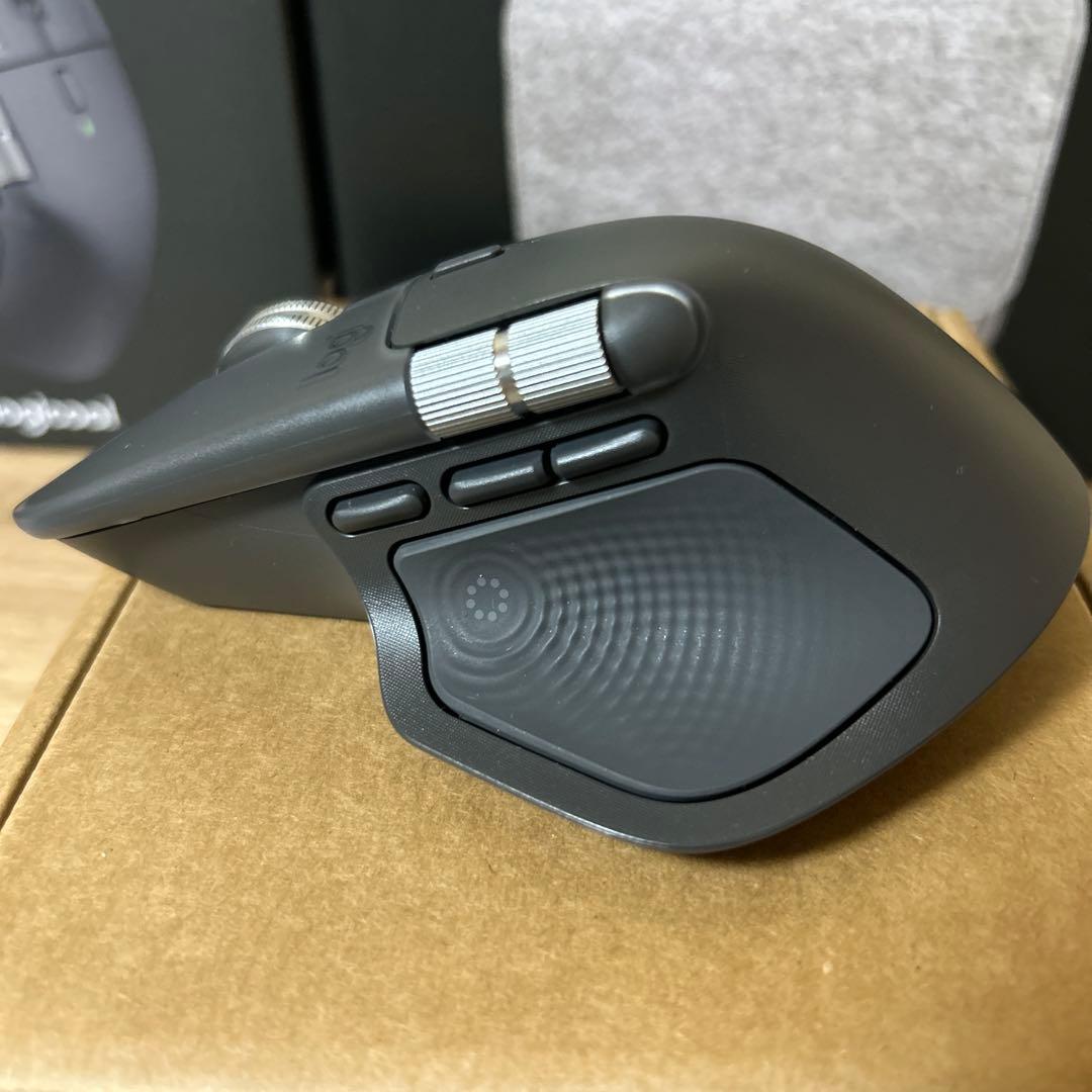 logicool MX MASTER 4 本体 + ケース＋ USB-Aドングル