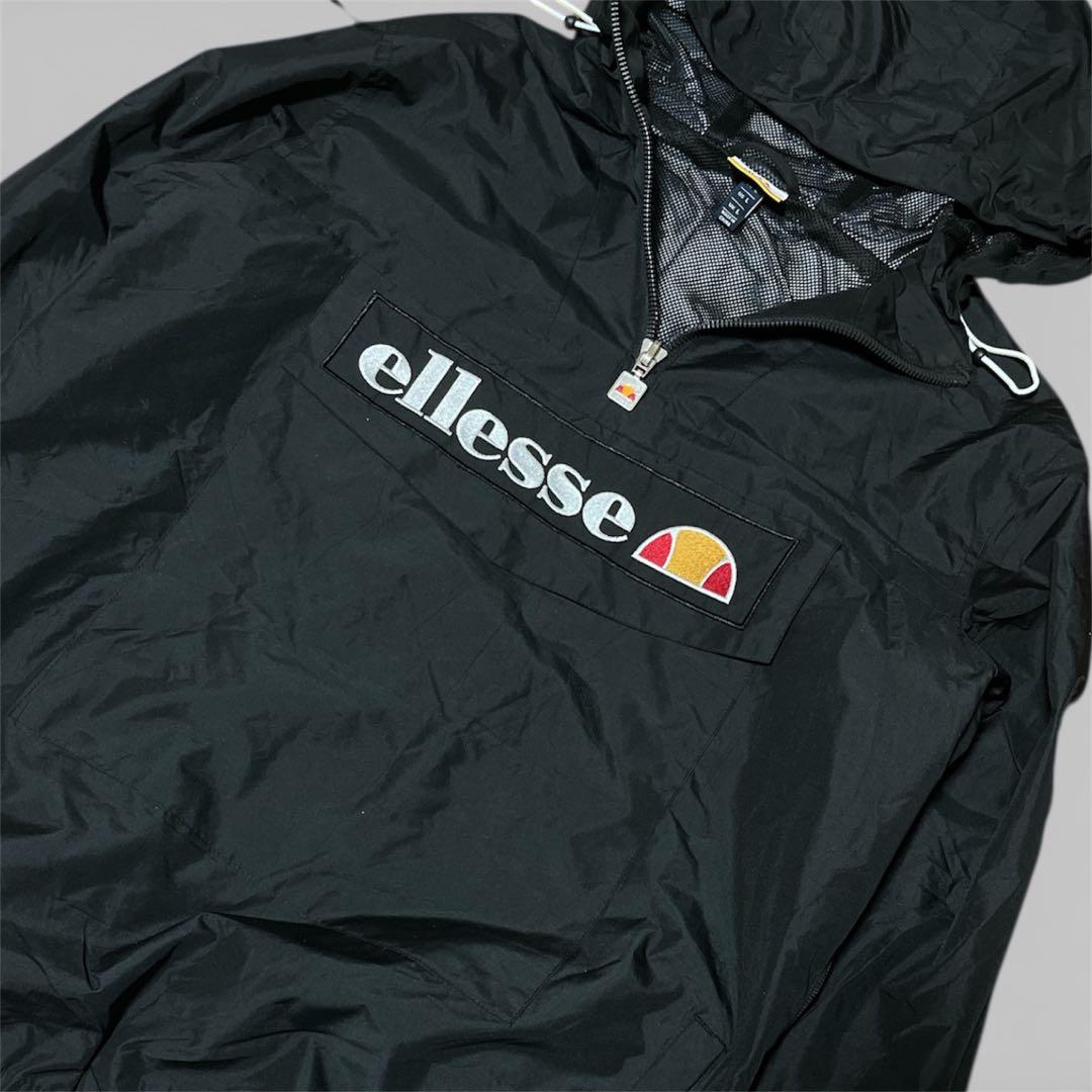 ✨希少✨ellesse エレッセ ハーフジップ アノラックパーカー プルオーバー