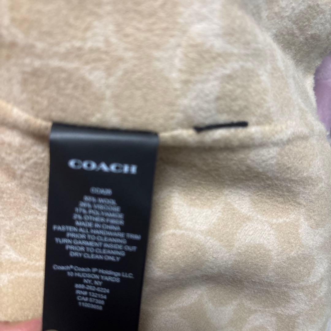 コーチ　ウールスウィングコート