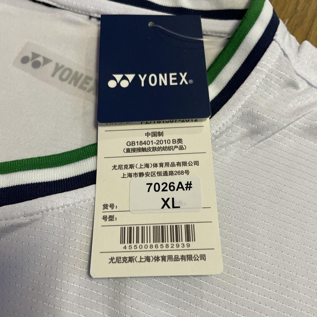 ヨネックス　YONEX 75周年記念ゲームシャツ　新品　サイズXL