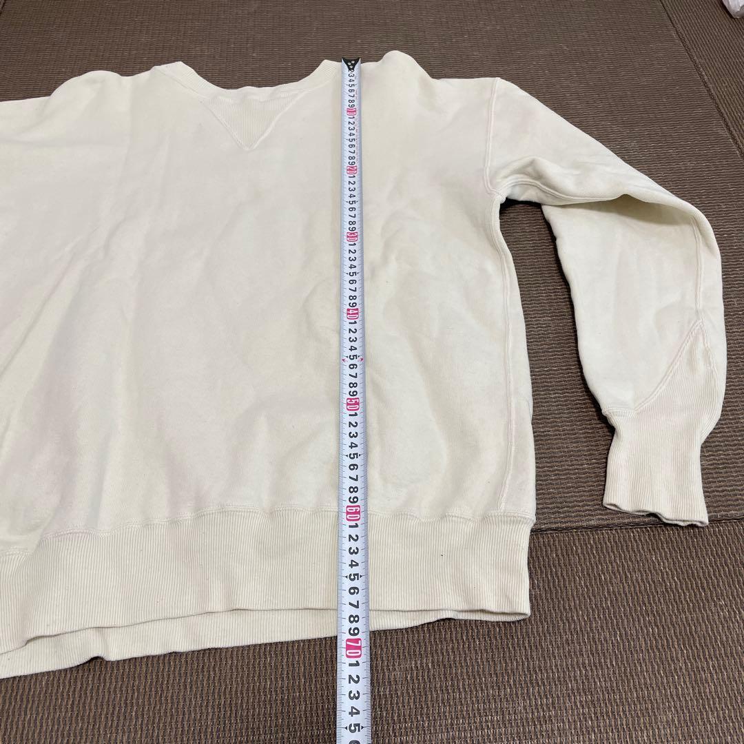 ウエアハウス　DUCK DIGGER 両Ｖスウェット クリーム色 42