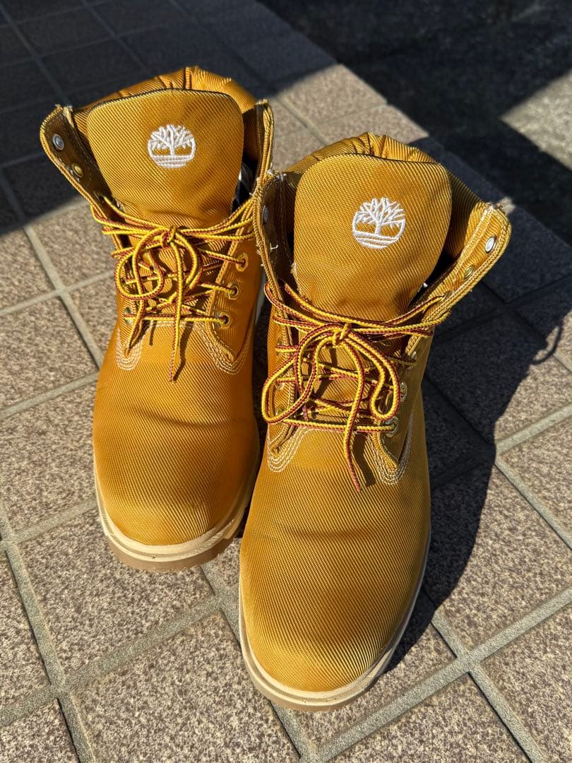 ティンバーランド イエローハイカットブーツ