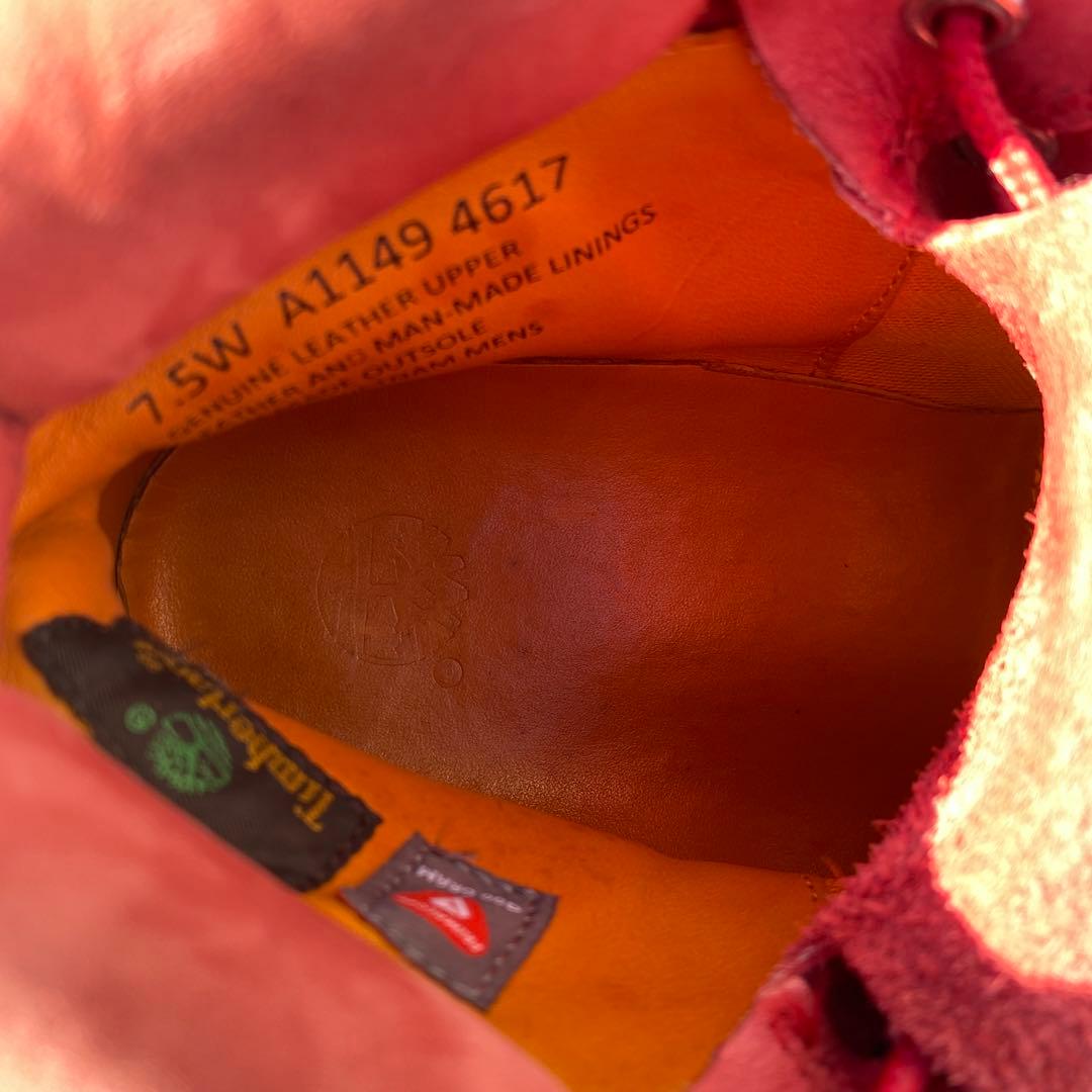 【Timberland】ティンバーランド　レッド　a1149 プレミアムブーツ